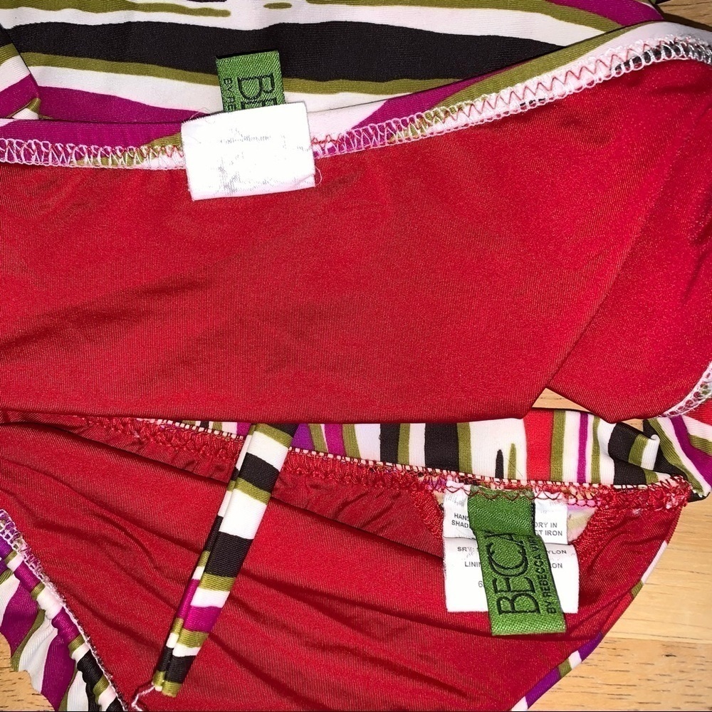 BECCA 2pc Bikini, sz M - Picture 5 of 6